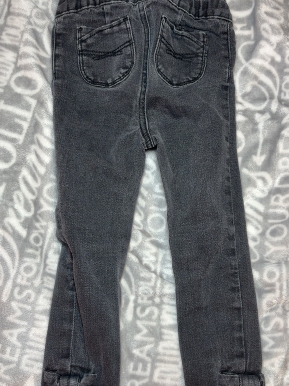 BABYGAP Kids Dark Gray Slim Jeans - Picture 3 of 4
